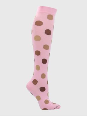 Calcetin Algodón Mujer Kh Circle Rosado Hush Puppies