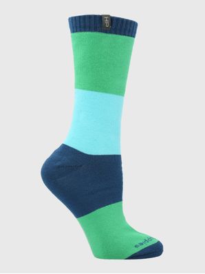 Calcetin Algodón Mujer Heavy Block Azul Hush Puppies