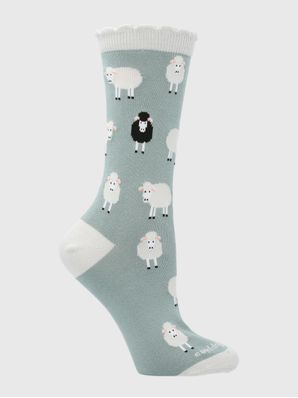 Calcetin Algodón Mujer C St Sheep Verde Hush Puppies