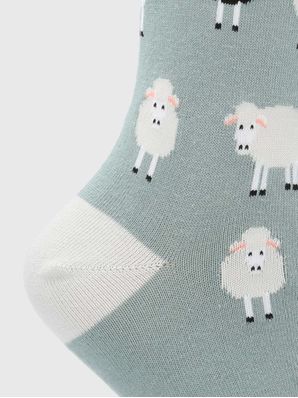 Calcetin Algodón Mujer C St Sheep Verde Hush Puppies