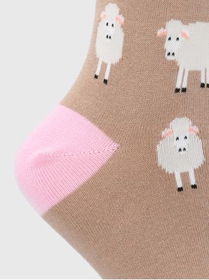 Calcetin Algodón Mujer C St Sheep Rosado Hush Puppies