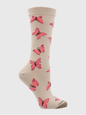 Calcetin Algodón Mujer C Cuff Butterfl Beige/Crudo Hush Puppies