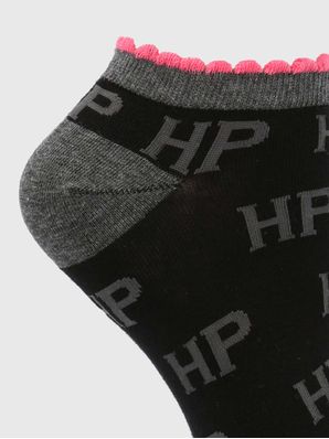 Calcetin Algodón Mujer Ped St Hp Negro Hush Puppies