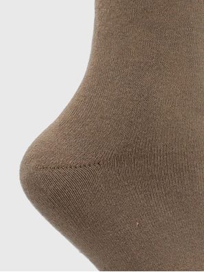 Calcetin Algodón Mujer Heavy Simple Café Hush Puppies