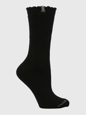 Calcetin Algodón Mujer Heavy Simple Negro Hush Puppies