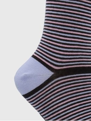 Calcetin Algodón Mujer Kh St Lines Gris Hush Puppies