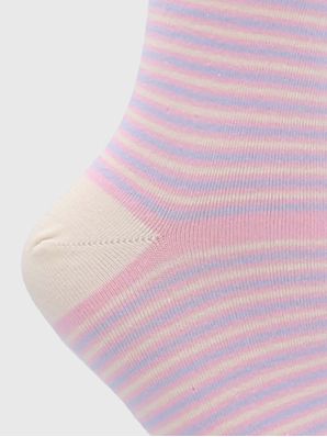 Calcetin Algodón Mujer Kh St Lines Rosado Hush Puppies