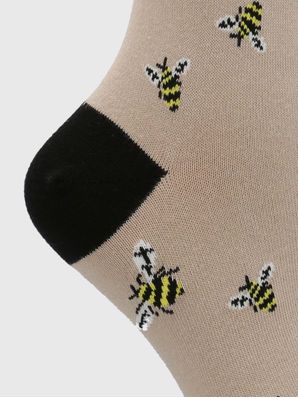 Calcetin Algodón Mujer C Bee Beige/Crudo Hush Puppies