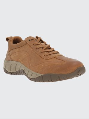 Zapatilla Cuero Hombre Morrin Taupe