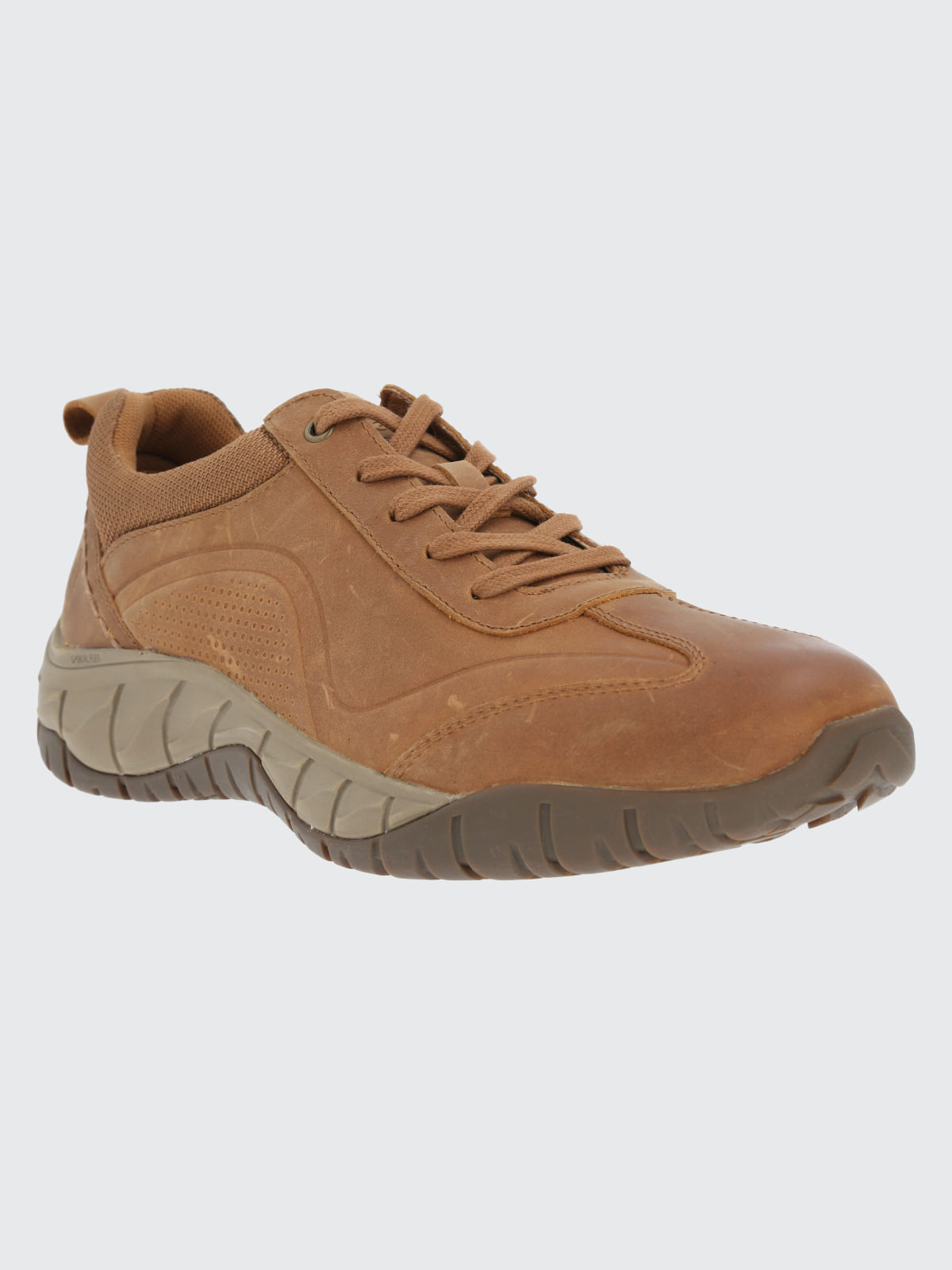 Zapatilla Cuero Hombre Morrin Taupe