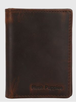 Billetera Cuero Hombre St Rodgers Ii Café Hush Puppies