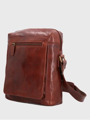 Maletin Cuero Hombre Vn Mooney Cross Café Hush Puppies