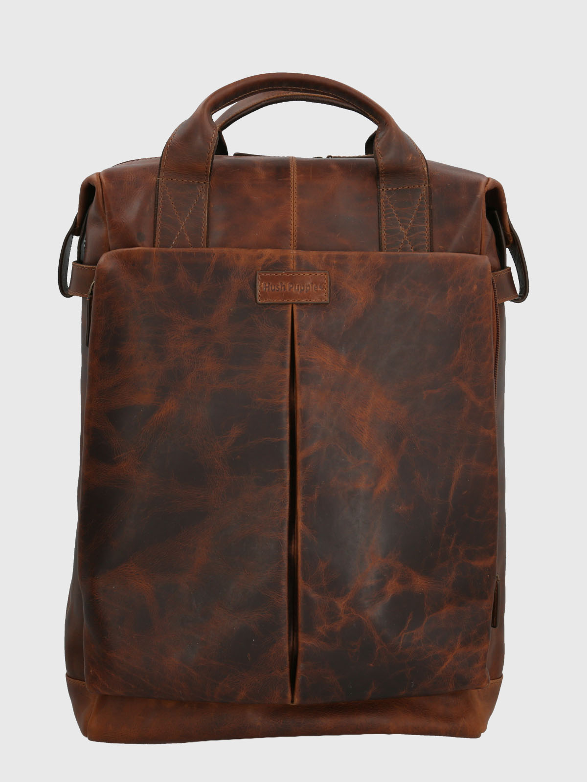 Mochila Cuero Hombre St Milton Back Café Hush Puppies