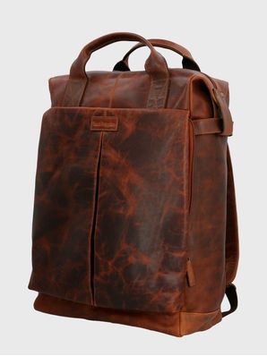 Mochila Cuero Hombre St Milton Back Café Hush Puppies