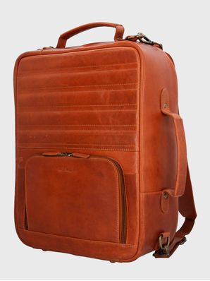 Mochila Cuero Hombre Om Middleton Back Café Hush Puppies