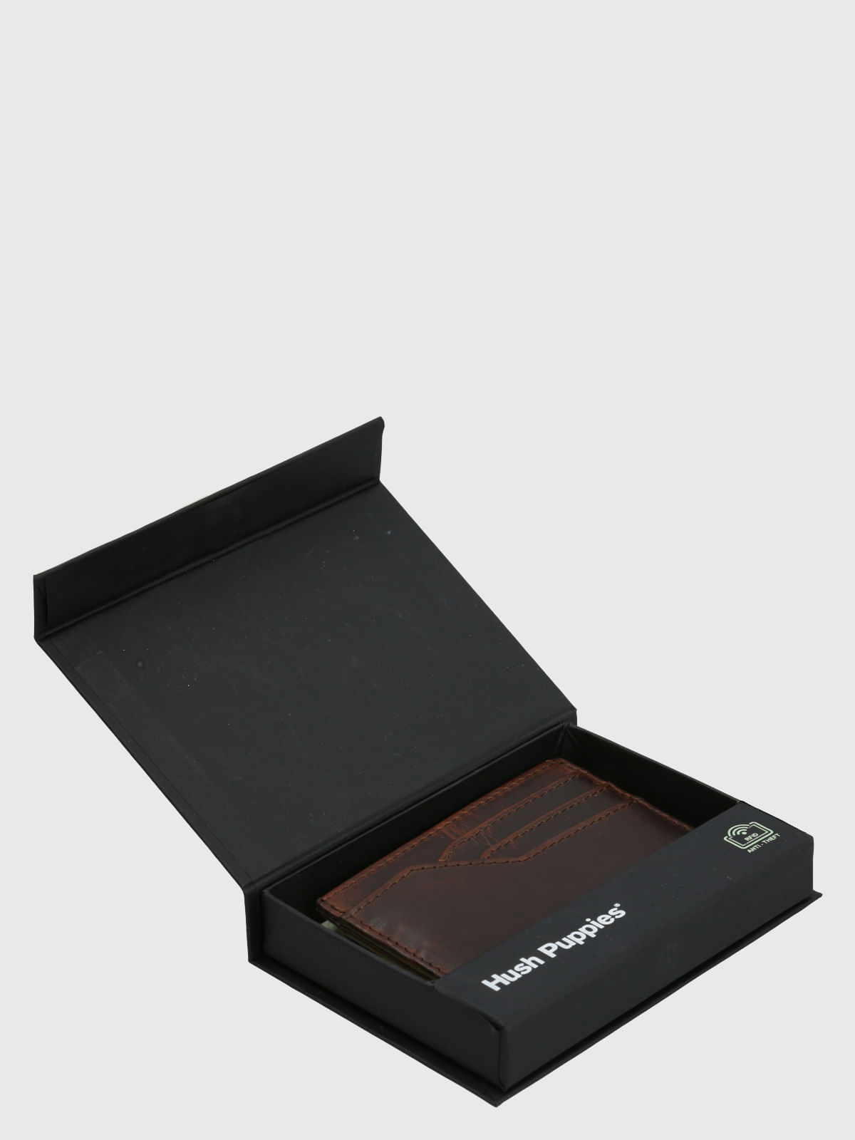 Tarjetero Cuero Hombre St Bennett Card Café Hush Puppies