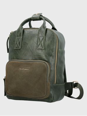 Mochila Ecocuero Mujer Lowri Back Verde Hush Puppies