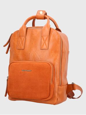 Mochila Ecocuero Mujer Lowri Back Café Hush Puppies