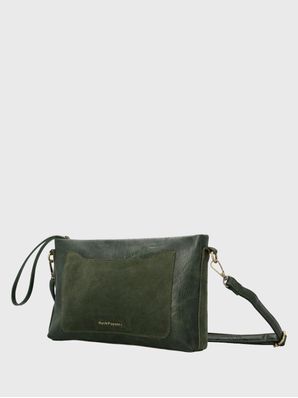 Cartera Ecocuero Mujer Liah Cross Verde Hush Puppies