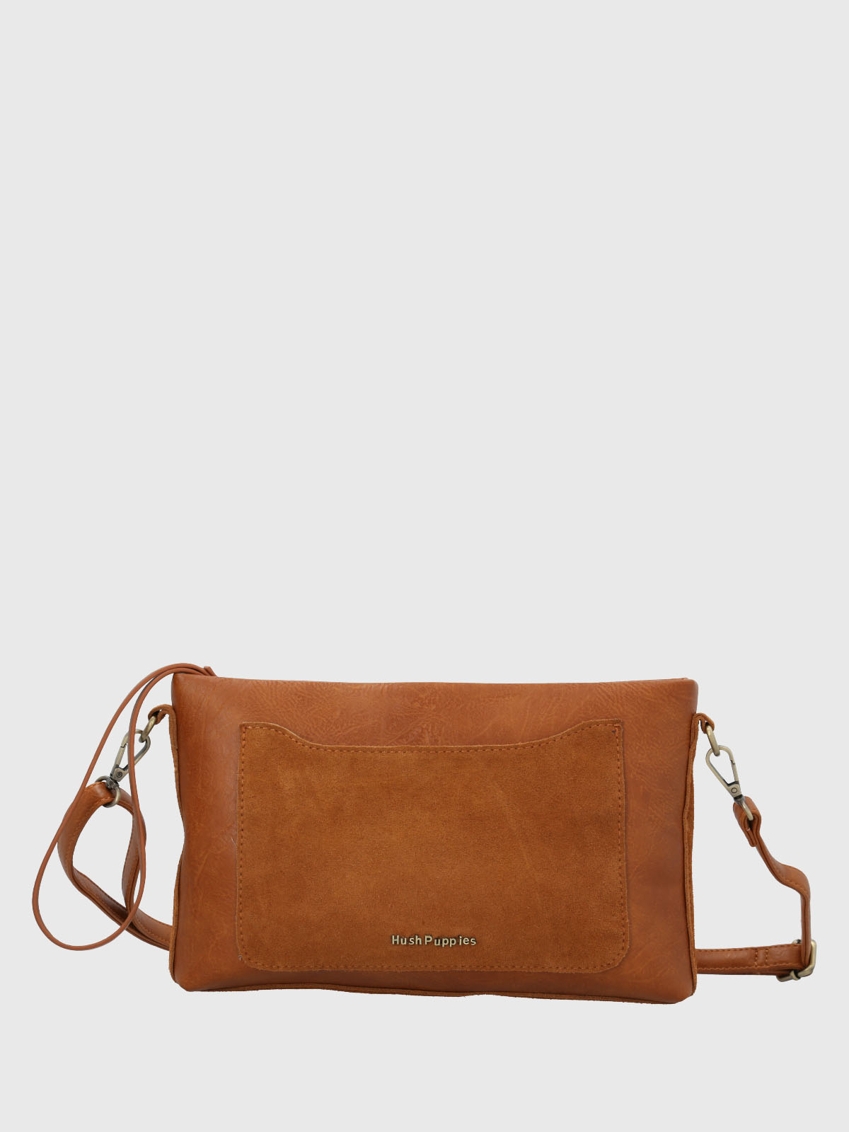 Cartera Ecocuero Mujer Liah Cross Café Hush Puppies