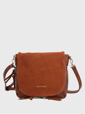 Cartera Ecocuero Mujer Leonni Cross Café Hush Puppies