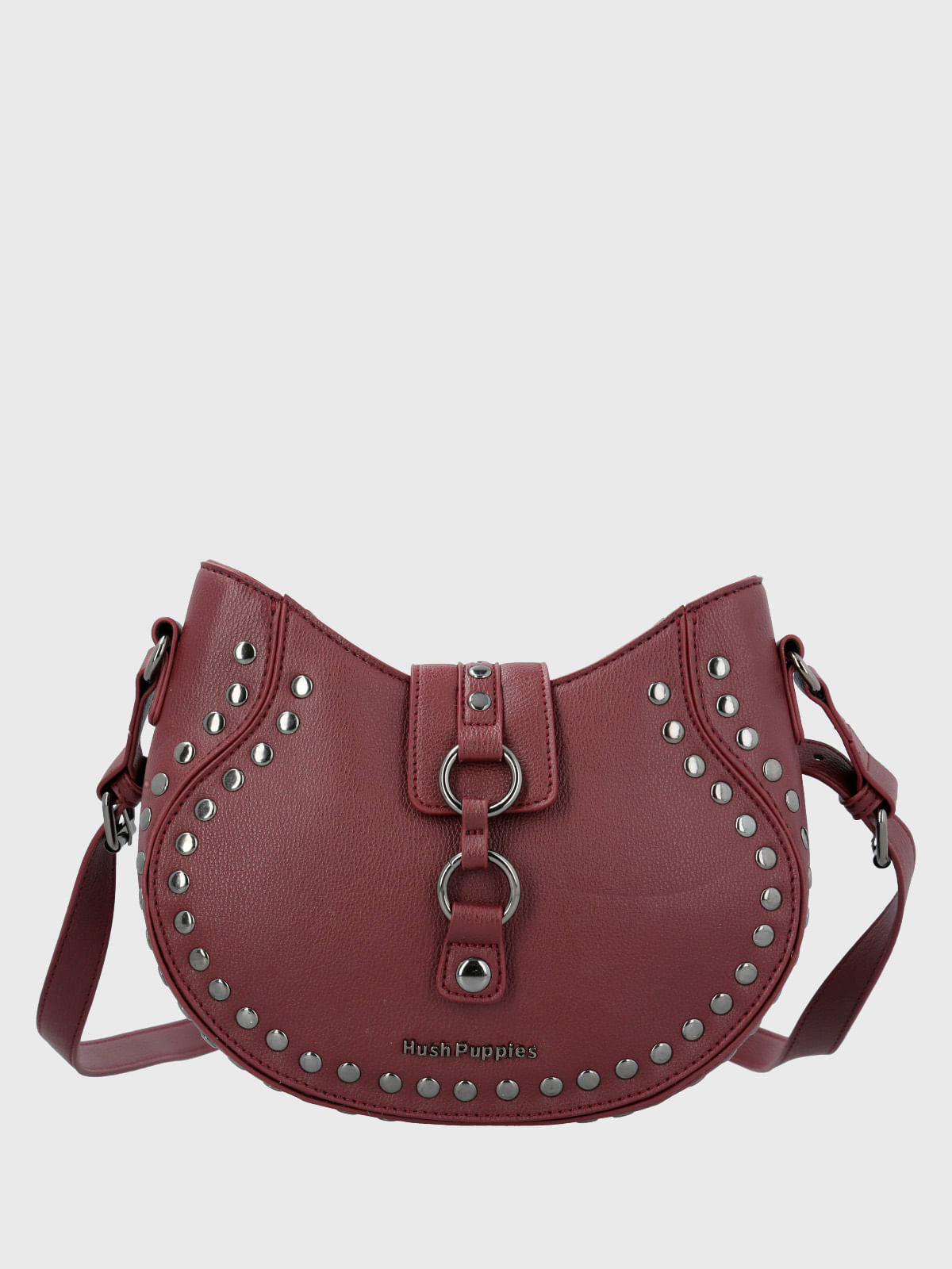 Cartera Ecocuero Mujer Karol Cross Rojo Hush Puppies