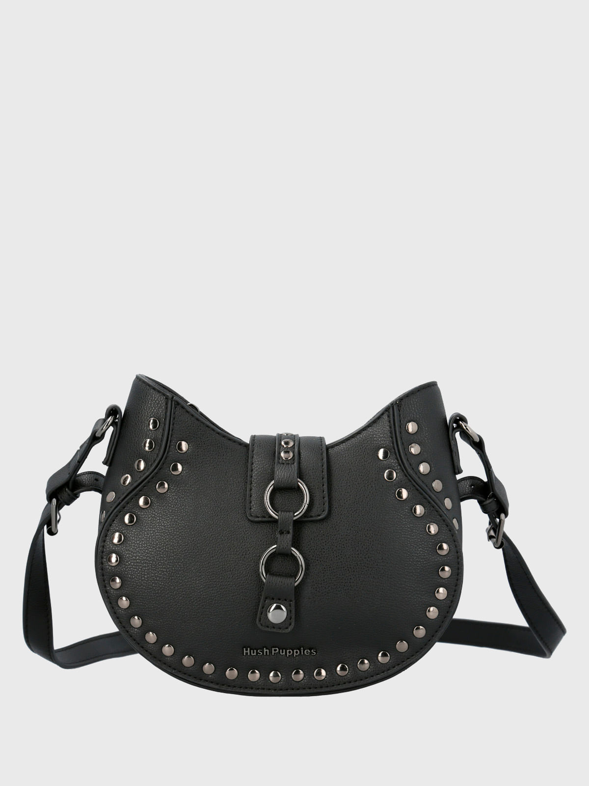 Cartera Ecocuero Mujer Karol Cross Negro Hush Puppies