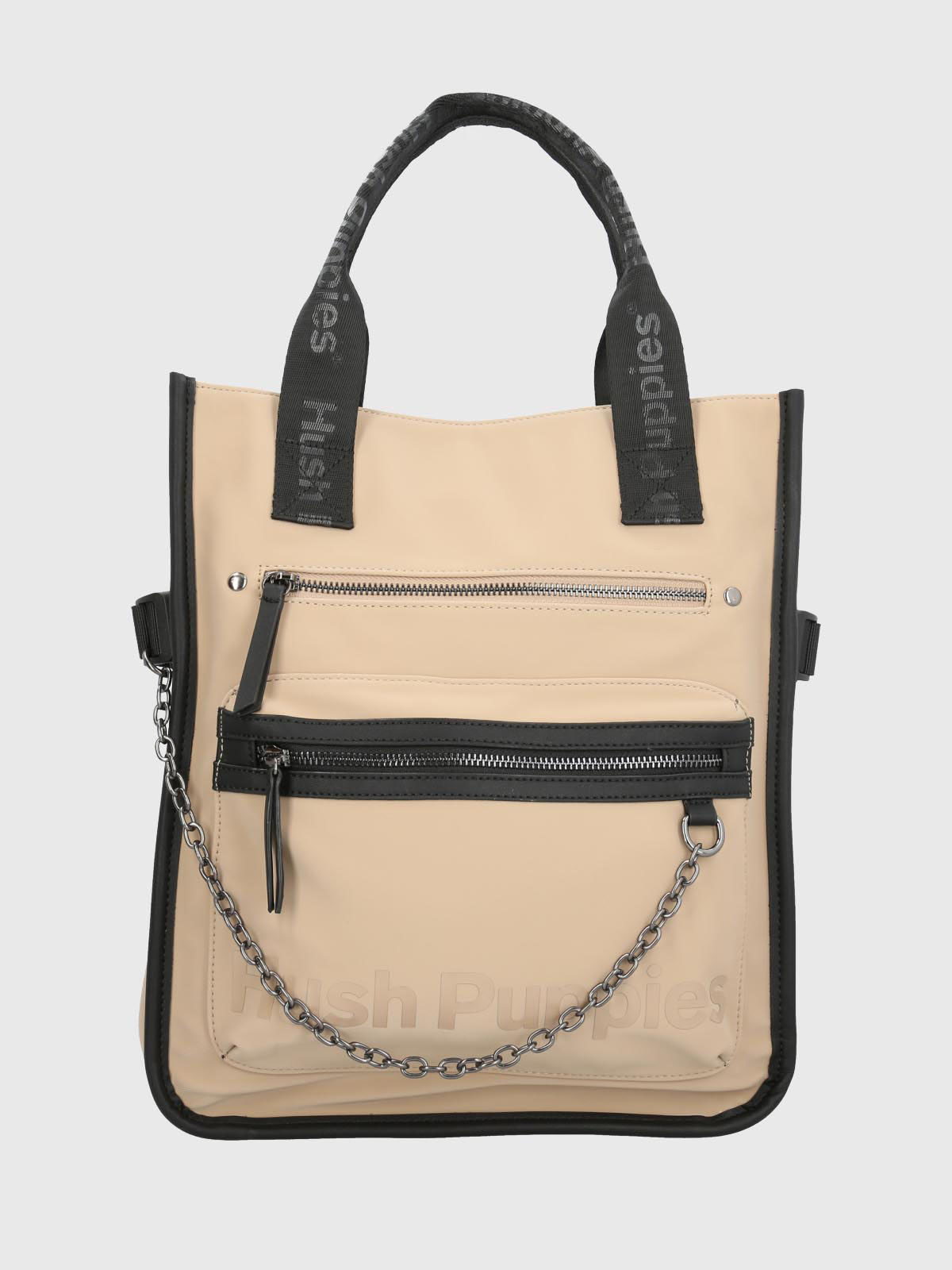 Cartera Ecocuero Mujer Helen Bag Beige/Crudo Hush Puppies
