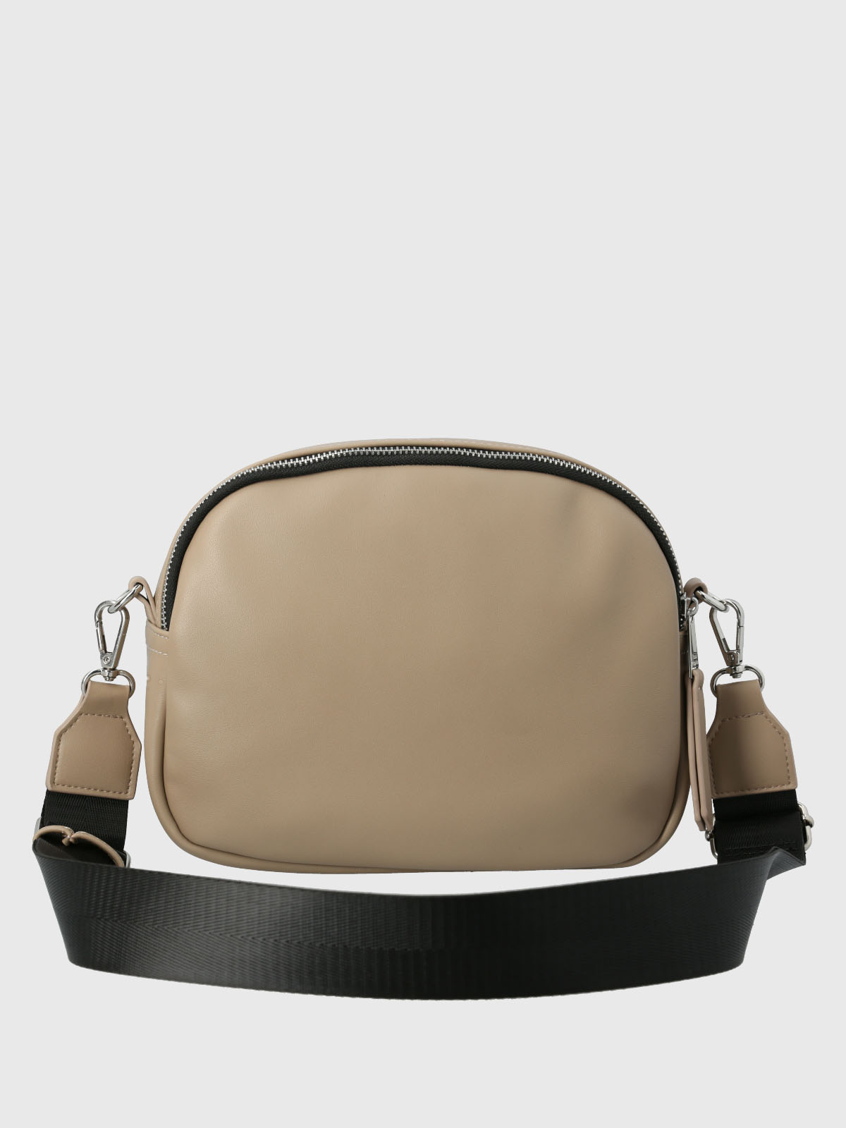 Cartera Ecocuero Mujer Quilt Cross Beige/Crudo Hush Puppies