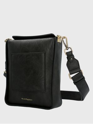 Cartera Ecocuero Mujer Dianna Cross Negro Hush Puppies