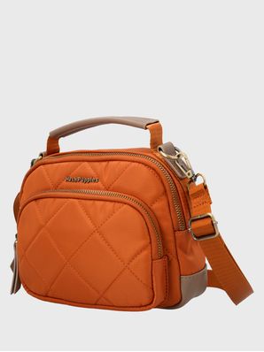 Cartera Poliester Reciclado Mujer Randy Cross Naranjo Hush Puppies
