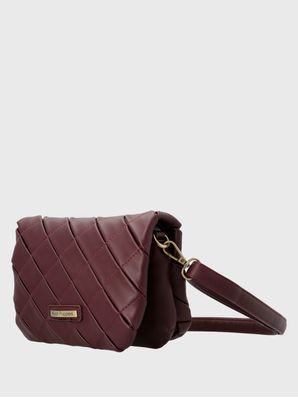 Cartera Ecocuero Mujer Trini Cross Rojo Hush Puppies