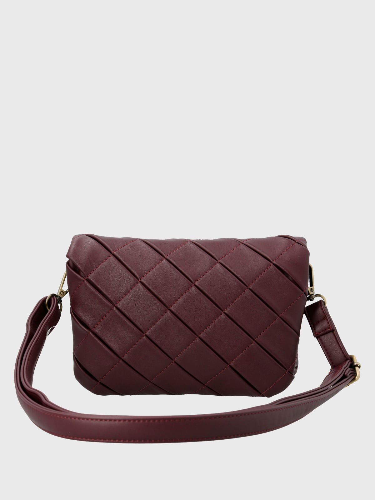 Cartera Ecocuero Mujer Trini Cross Rojo Hush Puppies