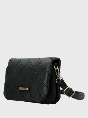 Cartera Ecocuero Mujer Trini Cross Negro Hush Puppies