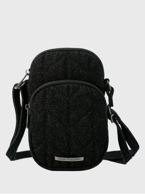 Cartera Textil Mujer Jesse Cross Negro Hush Puppies