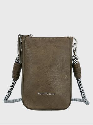 Cartera Ecocuero Mujer Cordy Cross Verde Hush Puppies