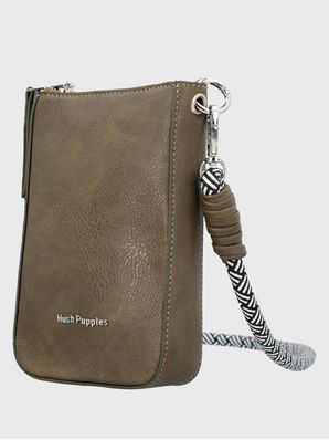 Cartera Ecocuero Mujer Cordy Cross Verde Hush Puppies