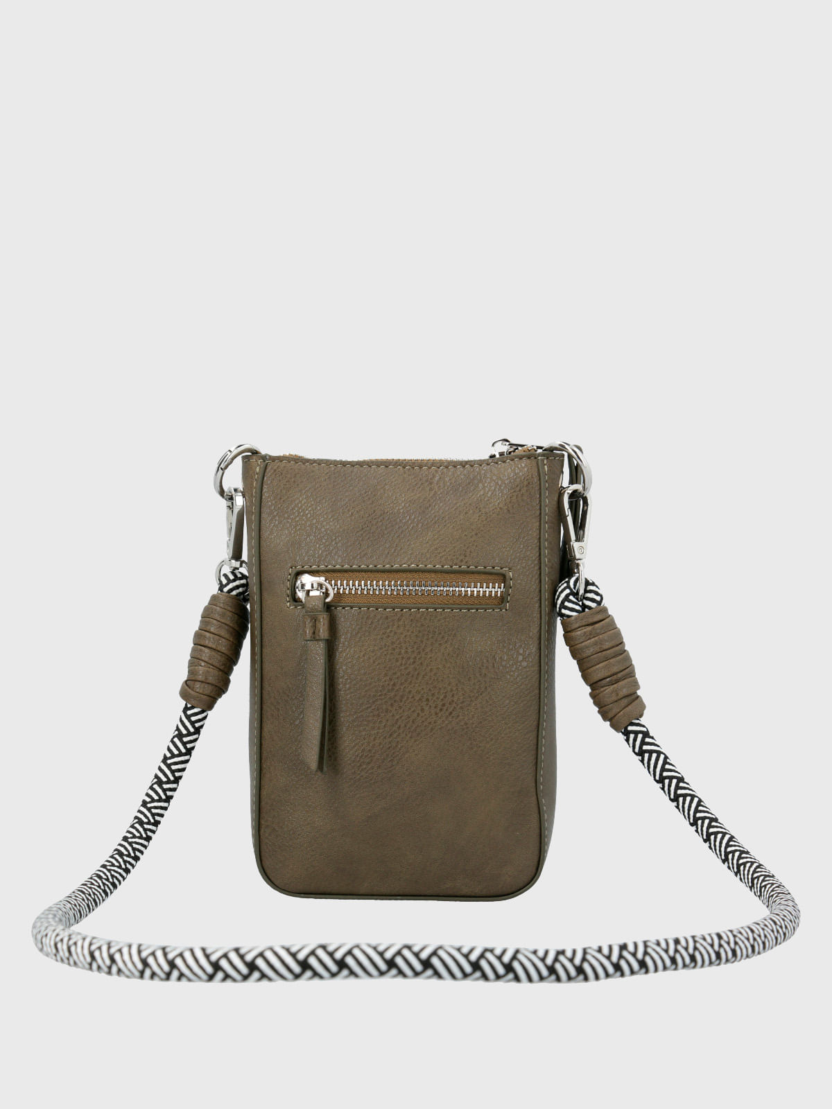 Cartera Ecocuero Mujer Cordy Cross Verde Hush Puppies