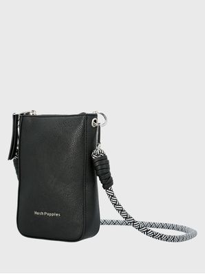Cartera Ecocuero Mujer Cordy Cross Negro Hush Puppies