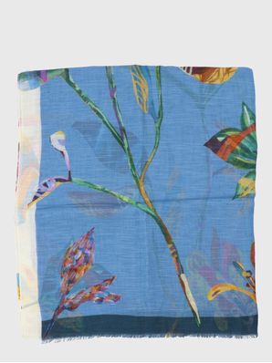 Pañuelo Seda Mujer Silk Giada Scarf Azul Hush Puppies