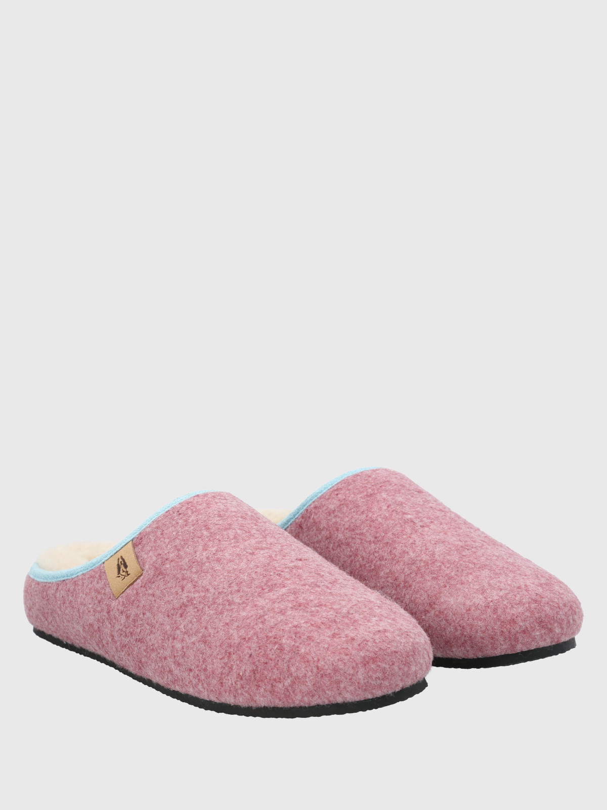 Pantufla Textil Unisex Hp Slipper Feltcolor Rojo Hush Puppies
