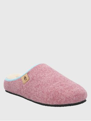 Pantufla Textil Unisex Hp Slipper Feltcolor Rojo Hush Puppies