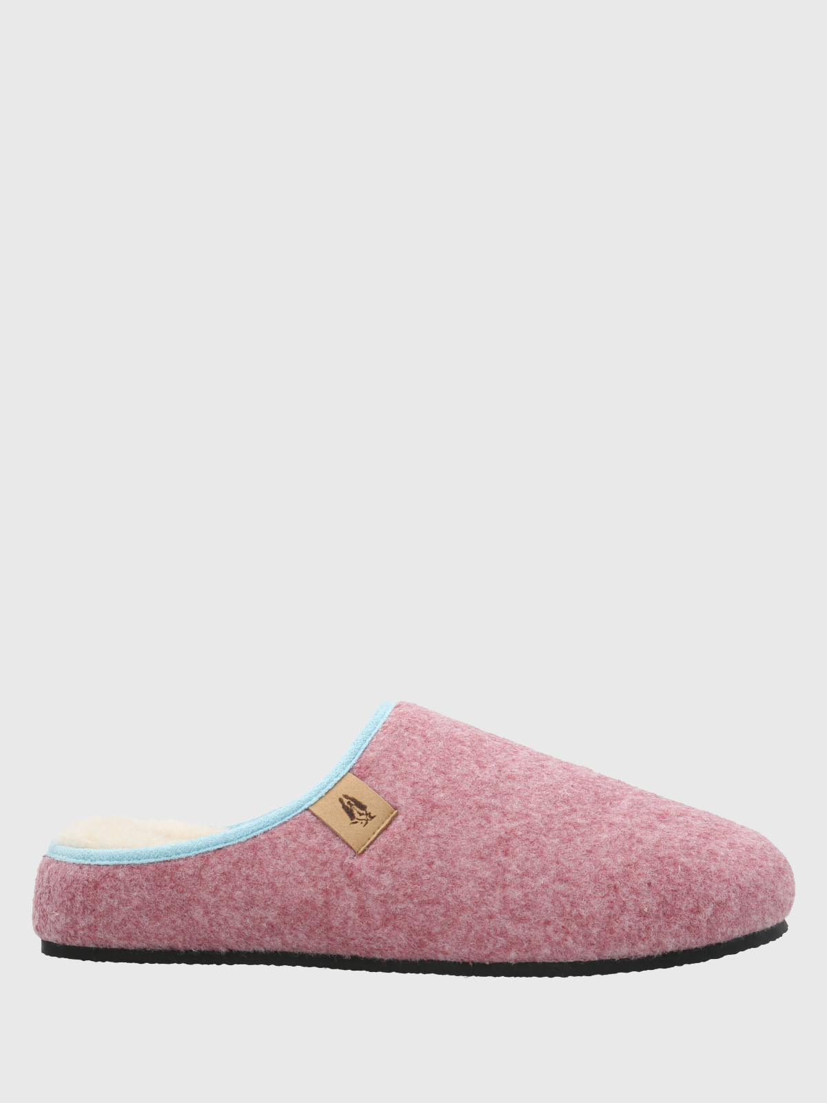 Pantufla Textil Unisex Hp Slipper Feltcolor Rojo Hush Puppies