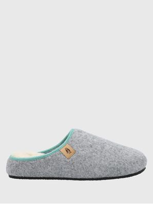 Pantufla Textil Unisex Hp Slipper Feltcolor Gris Hush Puppies