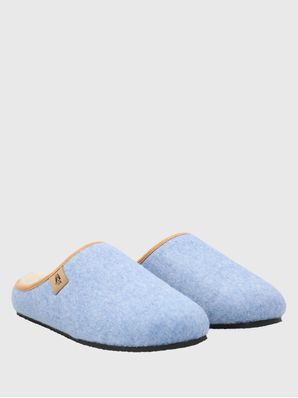 Pantufla Textil Unisex Hp Slipper Feltcolor Azul Hush Puppies