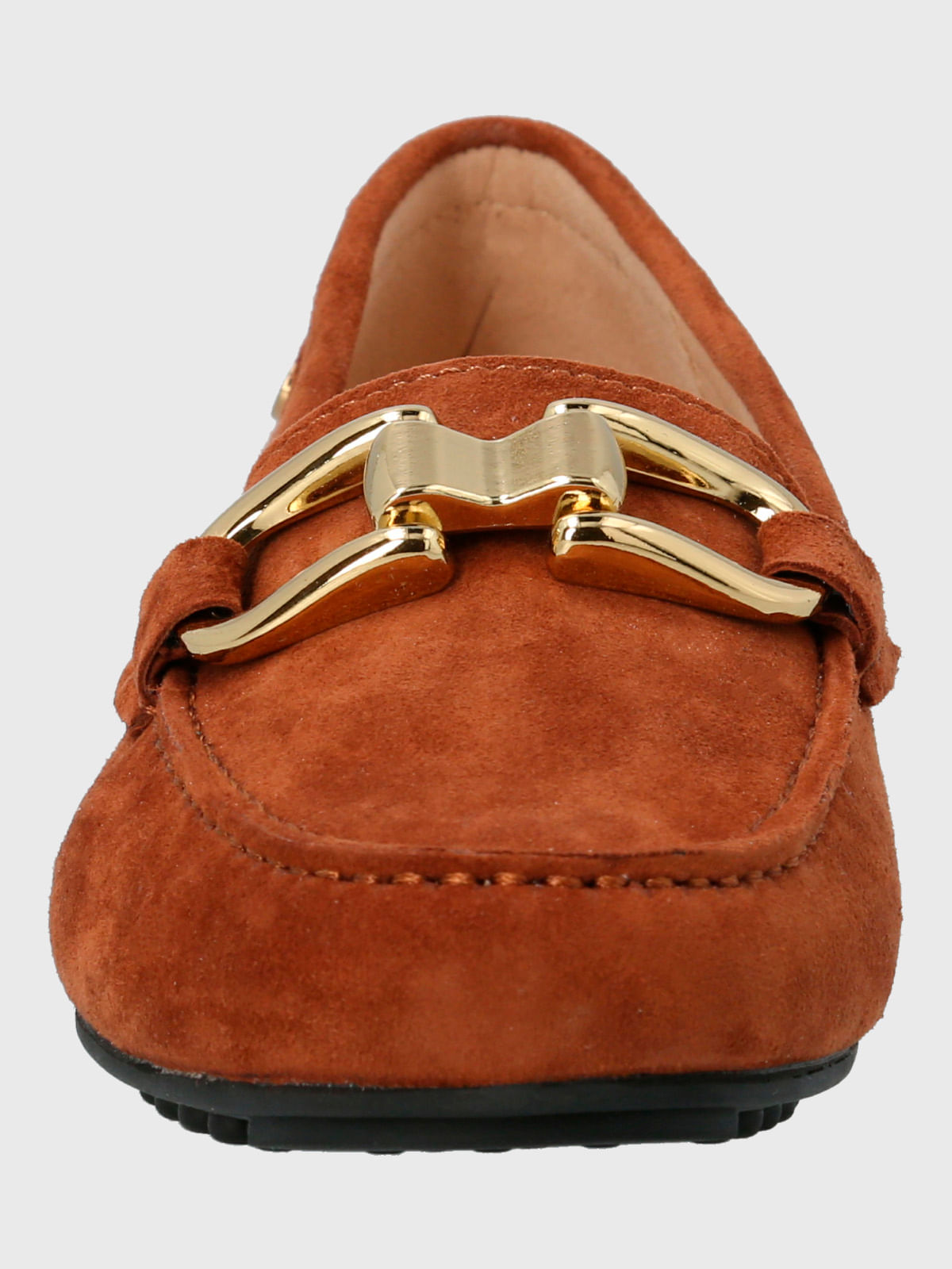 Mocasin Cuero Mujer Beth Café Hush Puppies