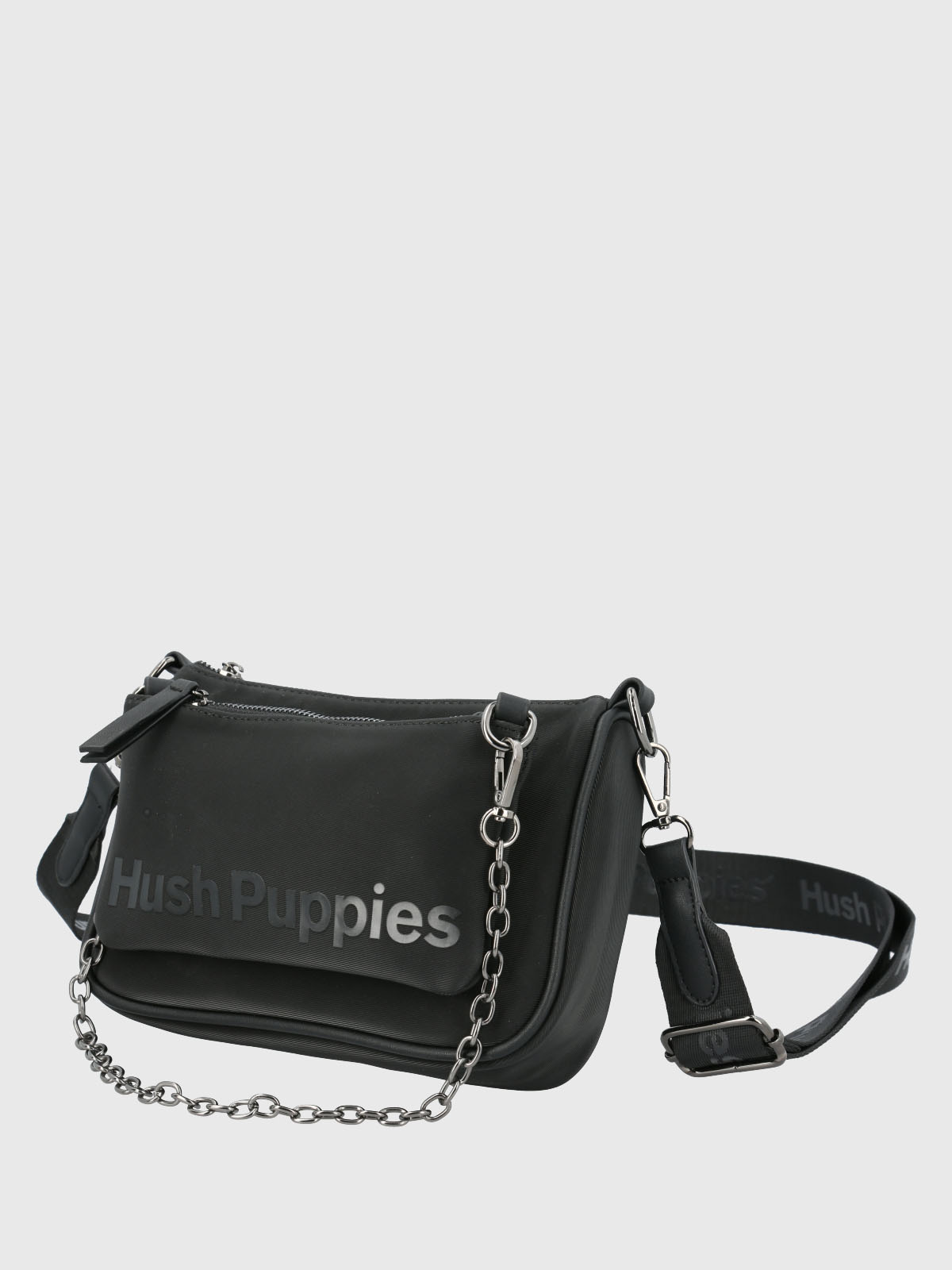 Cartera Ecocuero Mujer Hazel Cross Negro Hush Puppies