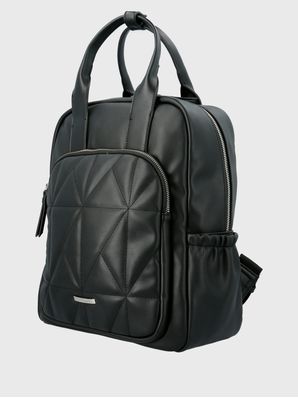 Mochila Ecocuero Mujer Quilt Back Negro Hush Puppies
