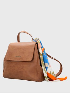 Mochila Ecocuero Mujer Daisy Back Café Hush Puppies