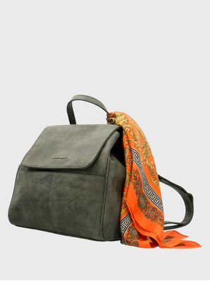 Mochila Ecocuero Mujer Daisy Back Verde Hush Puppies